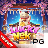 Lucky Neko on Happy Bunny